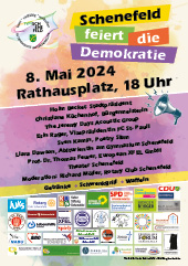 Plakat_8.Mai_ Schenefeld feiert die Demokratie